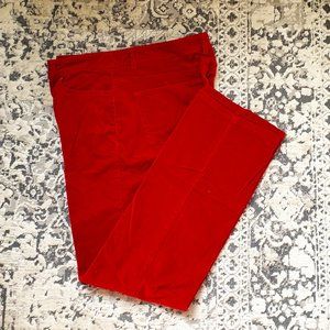 *Fabulous Find*  Chaps Corduroy Straight Leg Jeans, 14